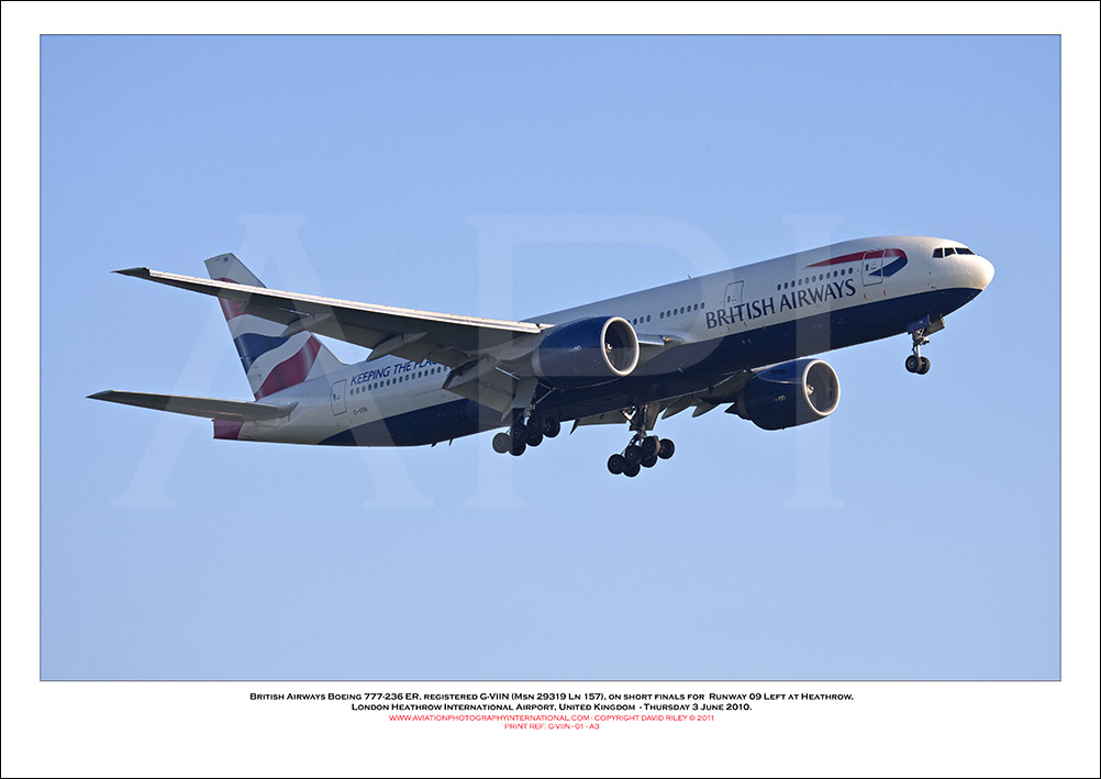 G-VIIN - British Airways Boeing 777-236 ER (Msn 29319 ln 157) - 01