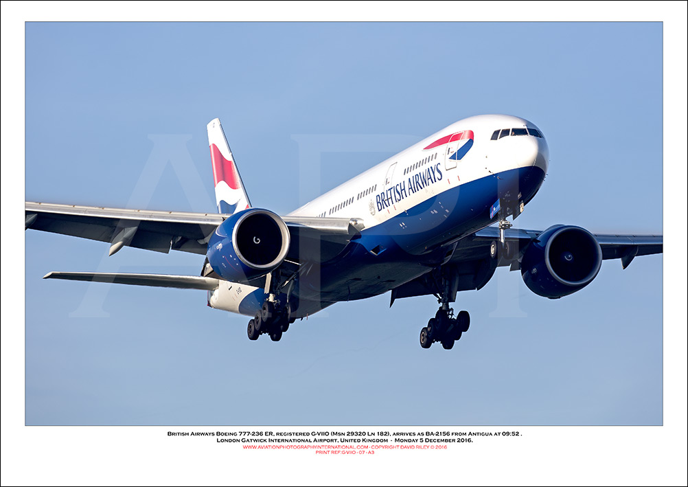 G-VIIO - British Airways Boeing 777-236 ER (Msn 29320 ln 182) - 07