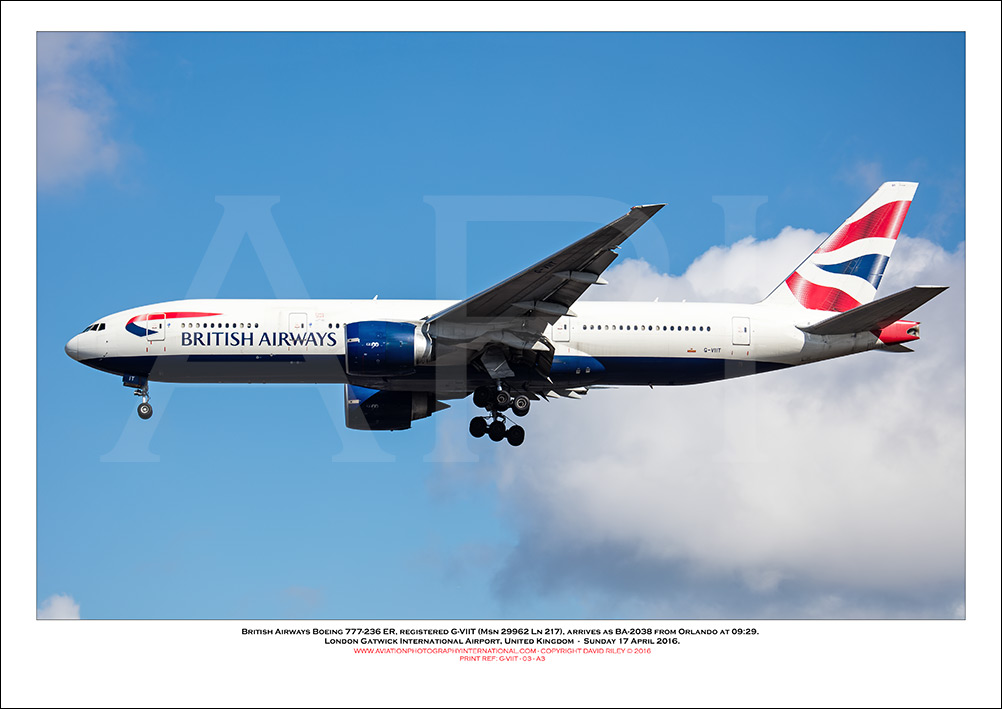 G-VIIT - British Airways Boeing 777-236 ER (Msn 29962 ln 217) - 03
