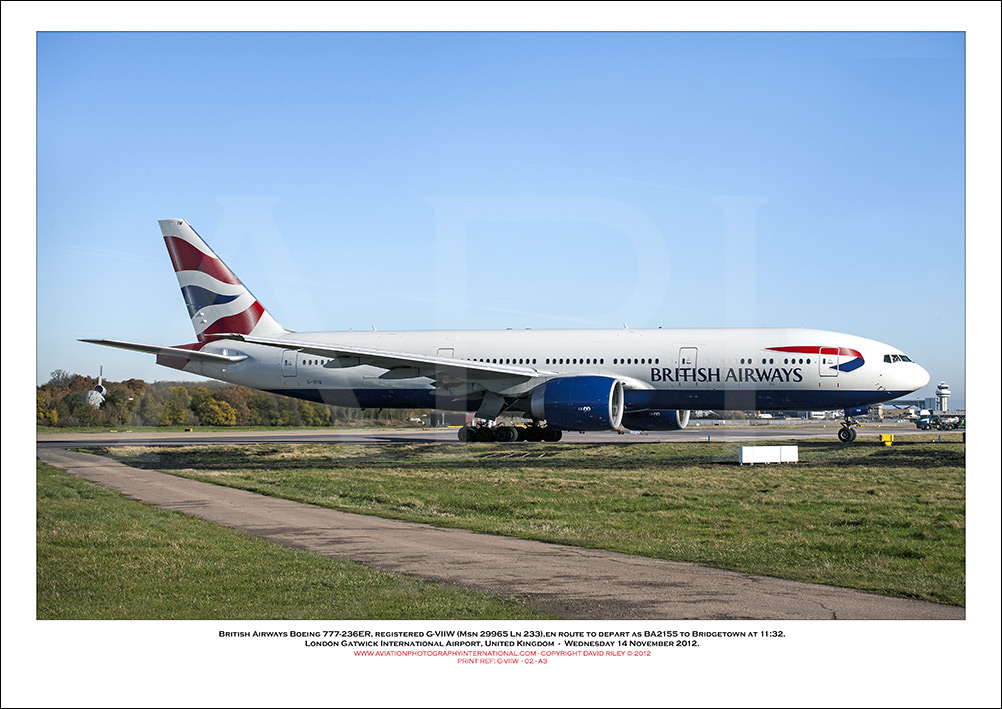 G-VIIW - British Airways Boeing 777-236 ER (Msn 29965 ln 233) - 02
