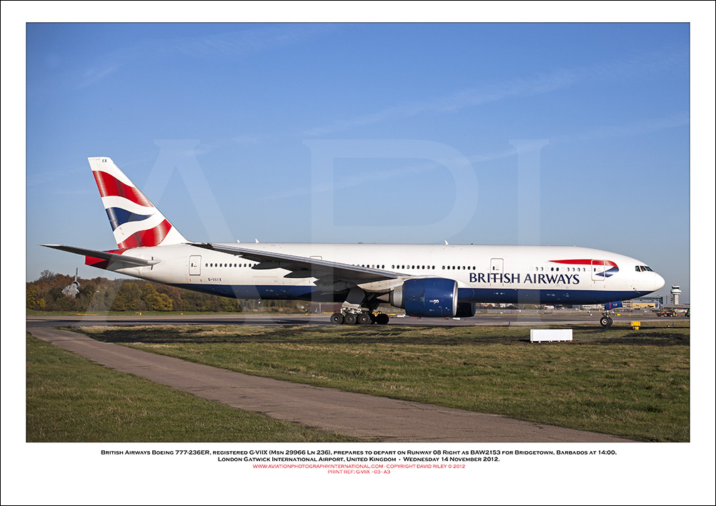 G-VIIX - British Airways Boeing 777-236 ER (Msn 29966 ln 235) - 03