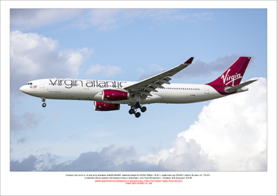 G-VINE - Virgin Atlantic Airways Airbus A330-343X, (Msn 1231) - 01