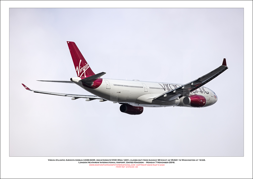 G-VINE - Virgin Atlantic Airways Airbus A330-343X, (Msn 1231) - 04