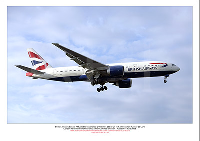 G-VIIK - British Airways Boeing 777-236 ER (Msn 28840 ln 117) - 01