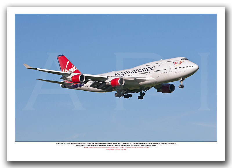 G-VLIP - Virgin Atlantic Airways Boeing 747-443  (Msn 32338 ln 1274) - 02