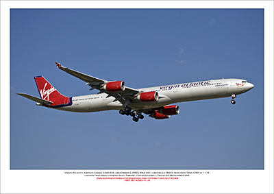 G-VMEG - Virgin Atlantic Airways Airbus A340-642, (Msn 391) - 01