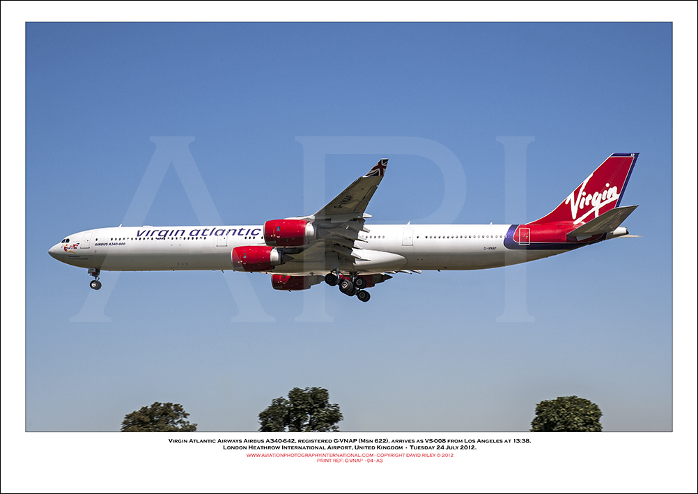 G-VNAP - Virgin Atlantic Airways Airbus A340-642, (Msn 622) - 04