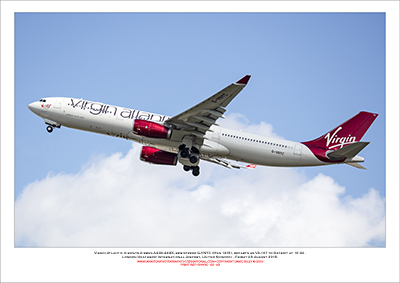 G-VNYC - Virgin Atlantic Airways Airbus A330-343X, (Msn 1315) - 02