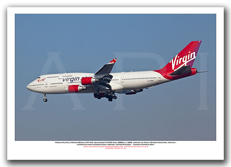 G-VROS - Virgin Atlantic Airways Boeing 747-443  (Msn 30885 ln 1268) - 02
