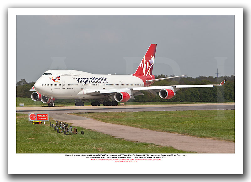 G-VROY - Virgin Atlantic Airways Boeing 747-443  (Msn 32340 ln 1277) - 02