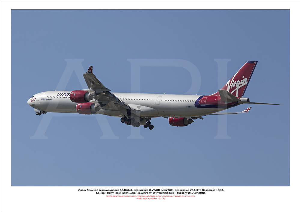 G-VWKD - Virgin Atlantic Airways Airbus A340-642, (Msn 706) - 02