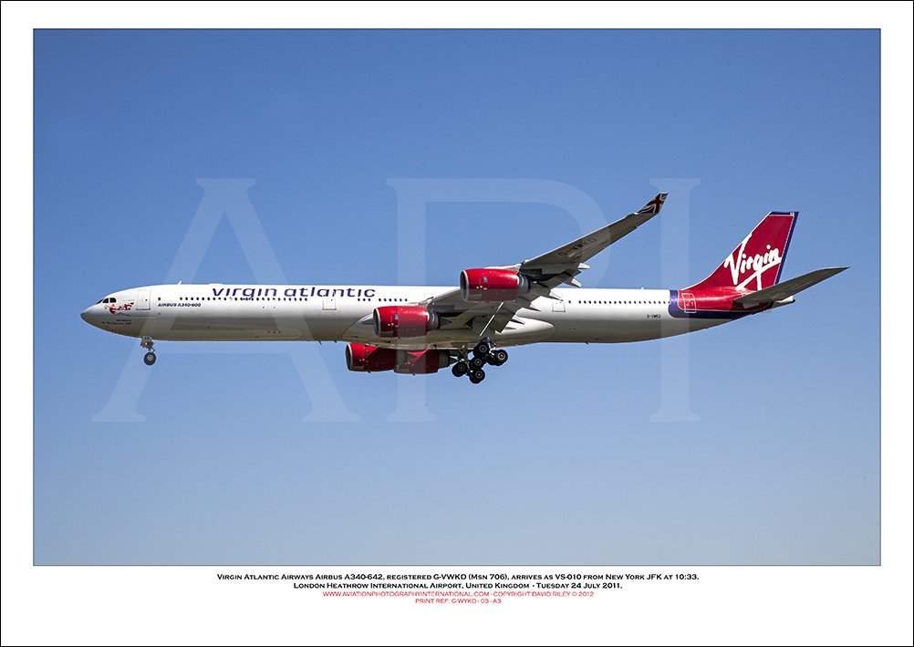 G-VWKD - Virgin Atlantic Airways Airbus A340-642, (Msn 706) - 03
