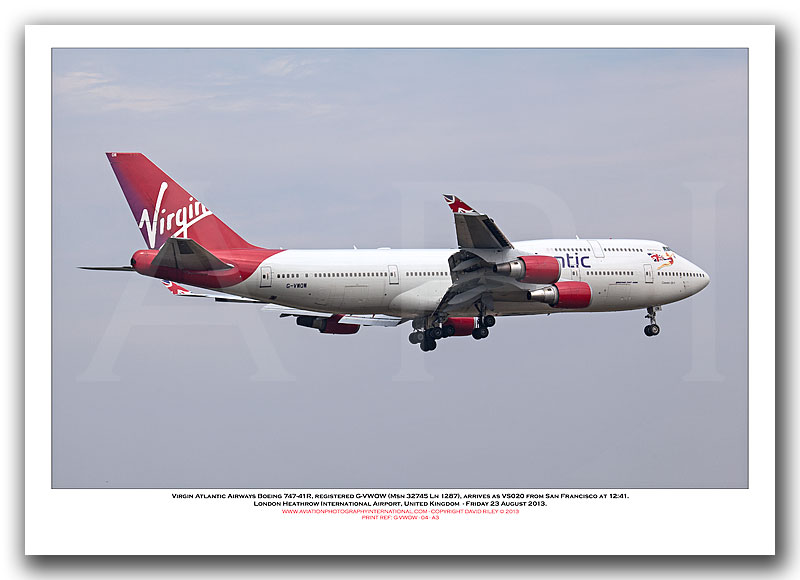 G-VWOW - Virgin Atlantic Airways Boeing 747-41R  (Msn 32745 ln 1287) - 04