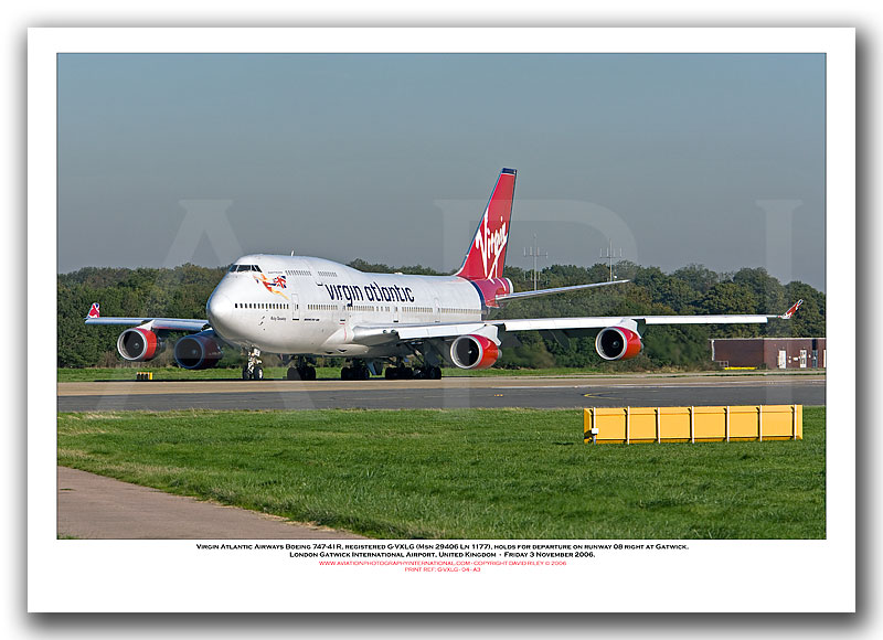 G-VXLG - Virgin Atlantic Airways Boeing 747-41R  (Msn 29406 ln 1177) - 04