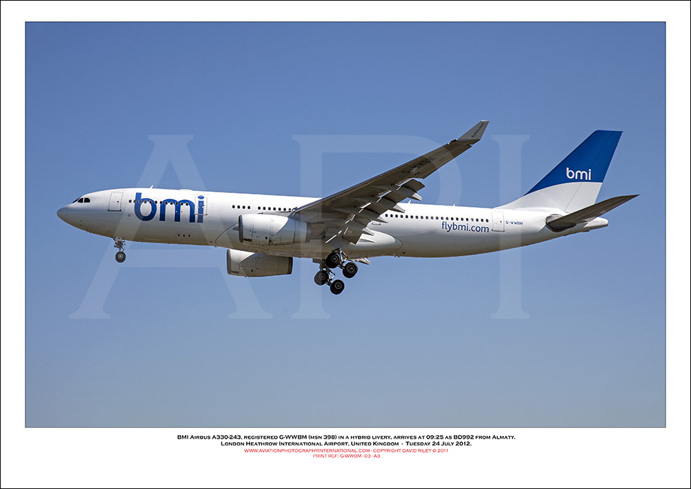 G-WWBM - BMI Airbus A330-242 (Msn 398) - 03