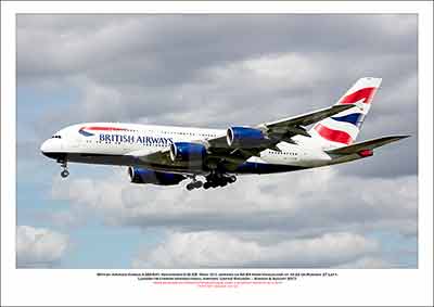 G-XLEB - British Airways Airbus A380-841 (Msn 121) - 03
