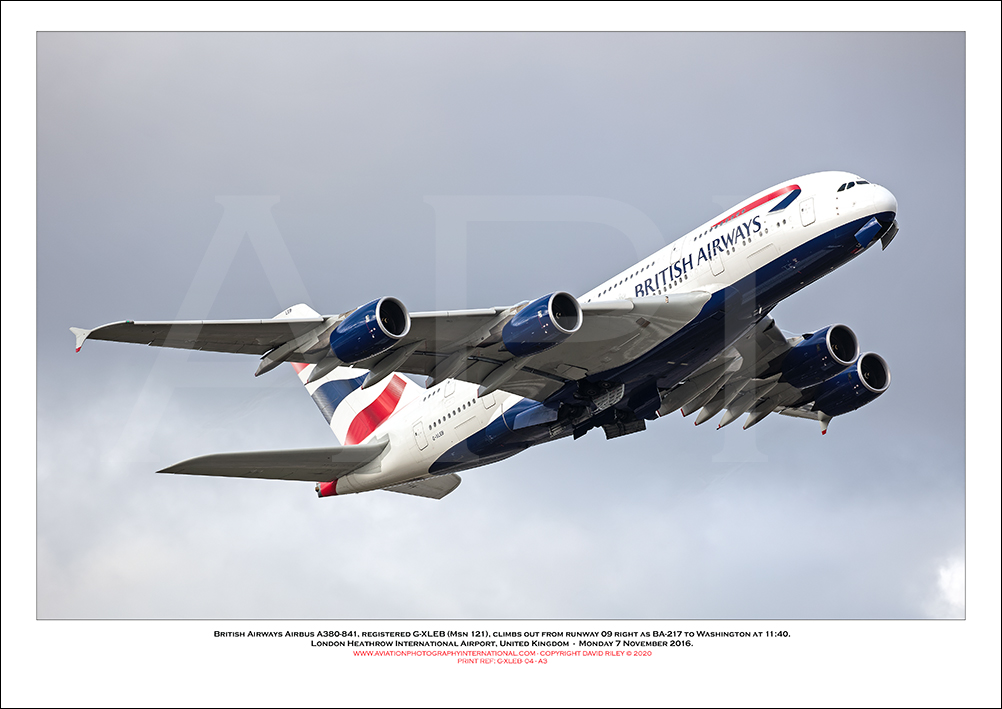 G-XLEB - British Airways Airbus A380-841 (Msn 121) - 04