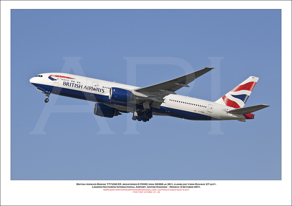G-YMMG - British Airways Boeing 777-236 ER (Msn 30308 ln 301) - 01