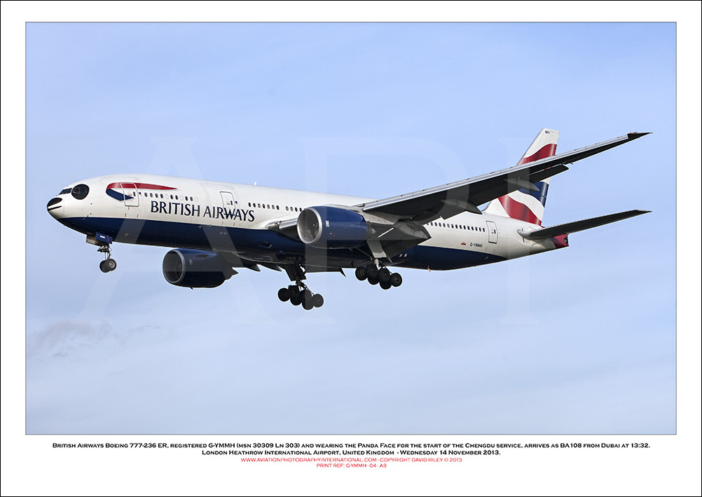 G-YMMH - British Airways Boeing 777-236 ER (Msn 30309 ln 303) - 04