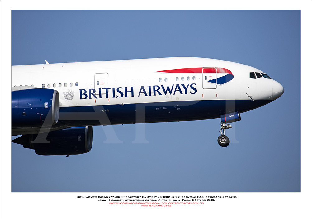 G-YMMK - British Airways Boeing 777-236 ER (Msn 30312 ln 312) - 03