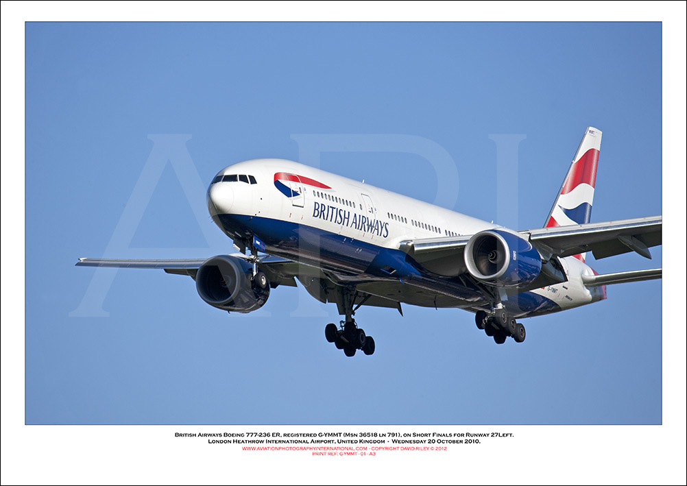 G-YMMT - British Airways Boeing 777-236 ER (Msn 36518 ln 791) - 01