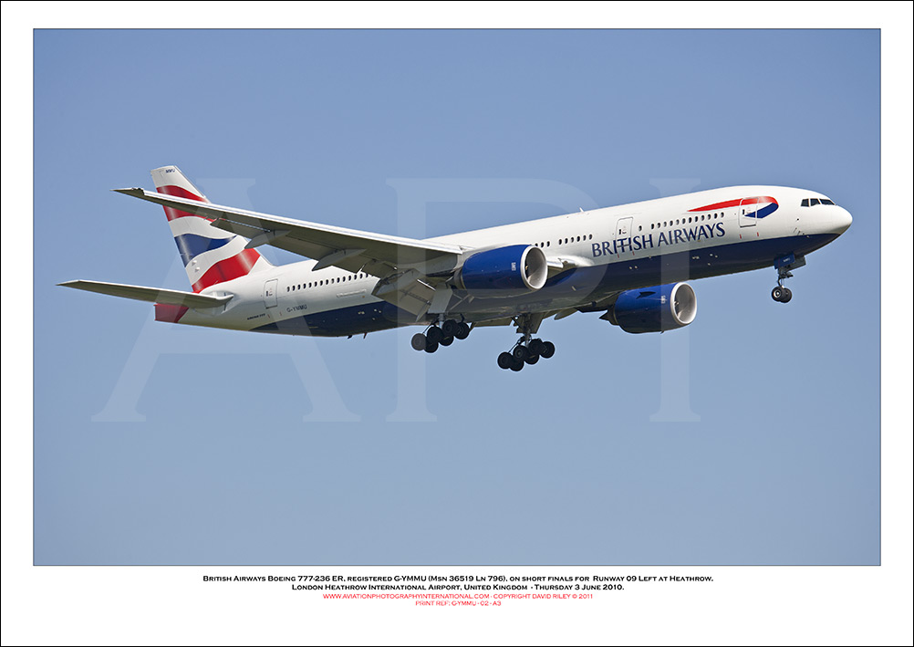G-YMMU - British Airways Boeing 777-236 ER (Msn 36519 ln 796) - 02