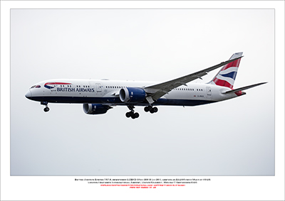 G-ZBKD - British Airways Boeing 787-9 Dreamliner (Msn 38618 Ln 361)- 01