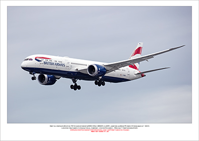 G-ZBKI - British Airways Boeing 787-9 Dreamliner (Msn 38625 Ln 406) - 01