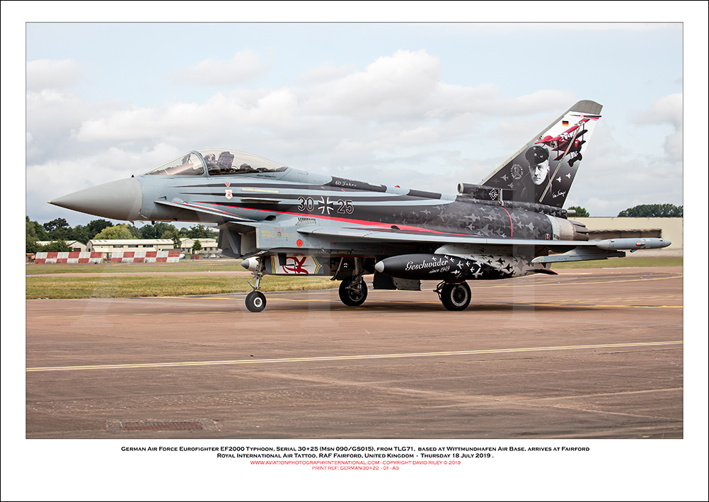 GERMAN-30+25 - German Air Force Eurofighter EF2000 Typhoon (Msn 090/GS0156) - 02