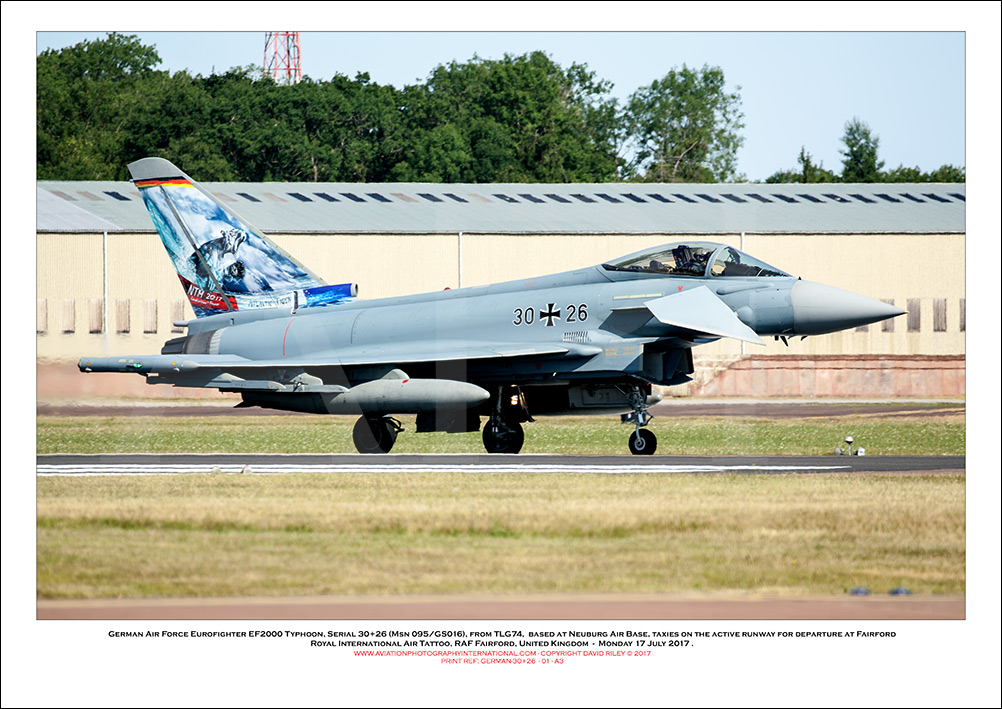 GERMAN-30+26 - German Air Force Eurofighter EF2000 Typhoon (Msn 095/GS016) - 01