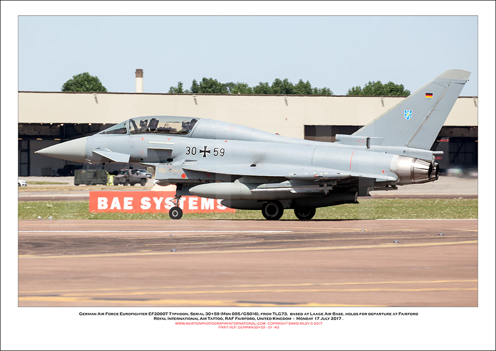 GERMAN-30+59 - German Air Force Eurofighter EF2000T Typhoon (Msn GT-017) - 01