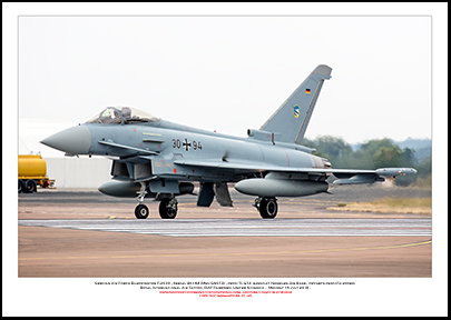 GERMAN-30+94 - German Air Force Eurofighter EF2000T Typhoon (Msn GS0737) - 01