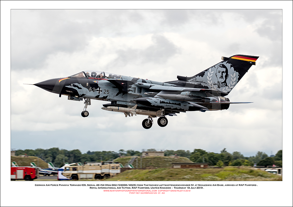 GERMAN-43+25 - German Air Force Panavia Tornado IDS (Msn 062/GS008/4025)- 01