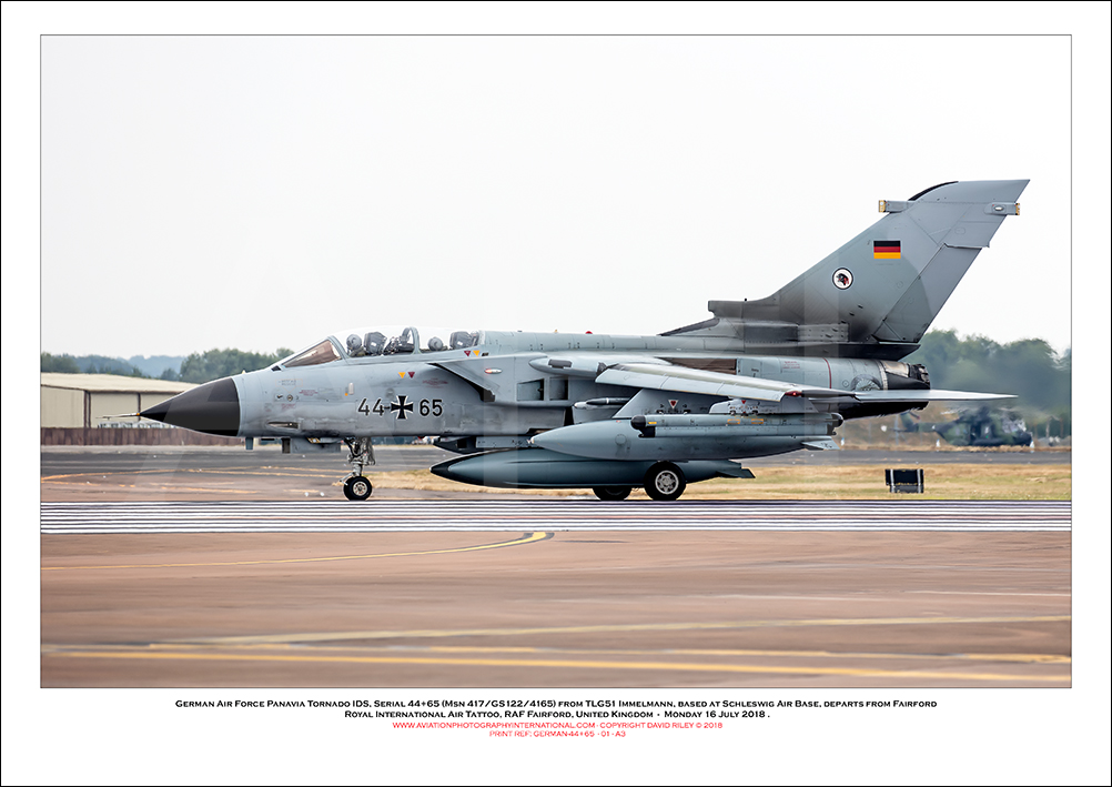 GERMAN-44+65 - German Air Force Panavia Tornado IDS (Msn 417/GS122/4165)- 01
