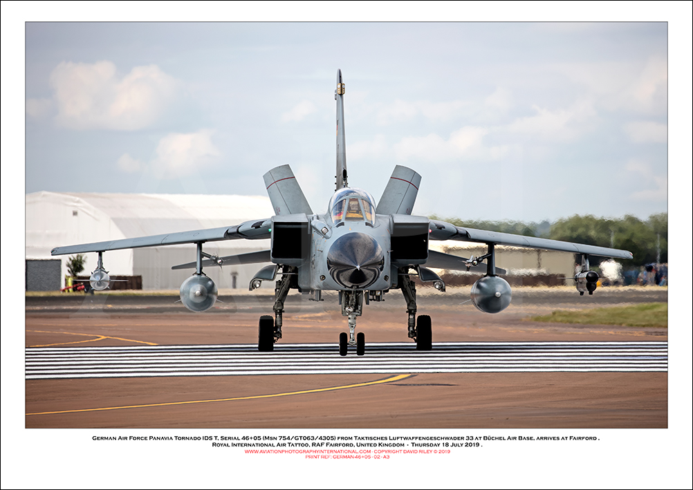 GERMAN-46+05 - German Air Force Panavia Tornado IDS T (Msn 754/GT063/4305) - 02