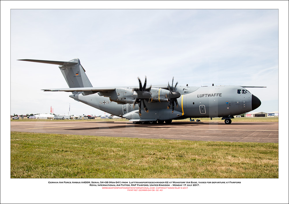 GERMAN-54+06 - German Air Force Airbus A400 (Msn 041) - 02