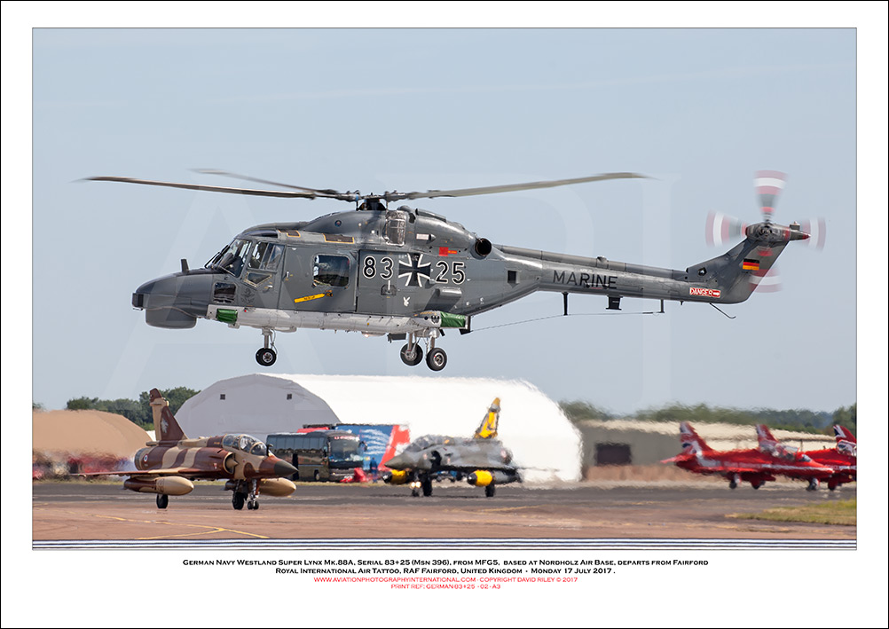 GERMAN-83+25 - German Navy Westland Super Lynx Mk.88A (Msn 396) - 01