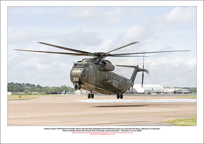 GERMAN-84+54 - German Army VFW-Fokker CH-53G (Msn V65-052) - 01