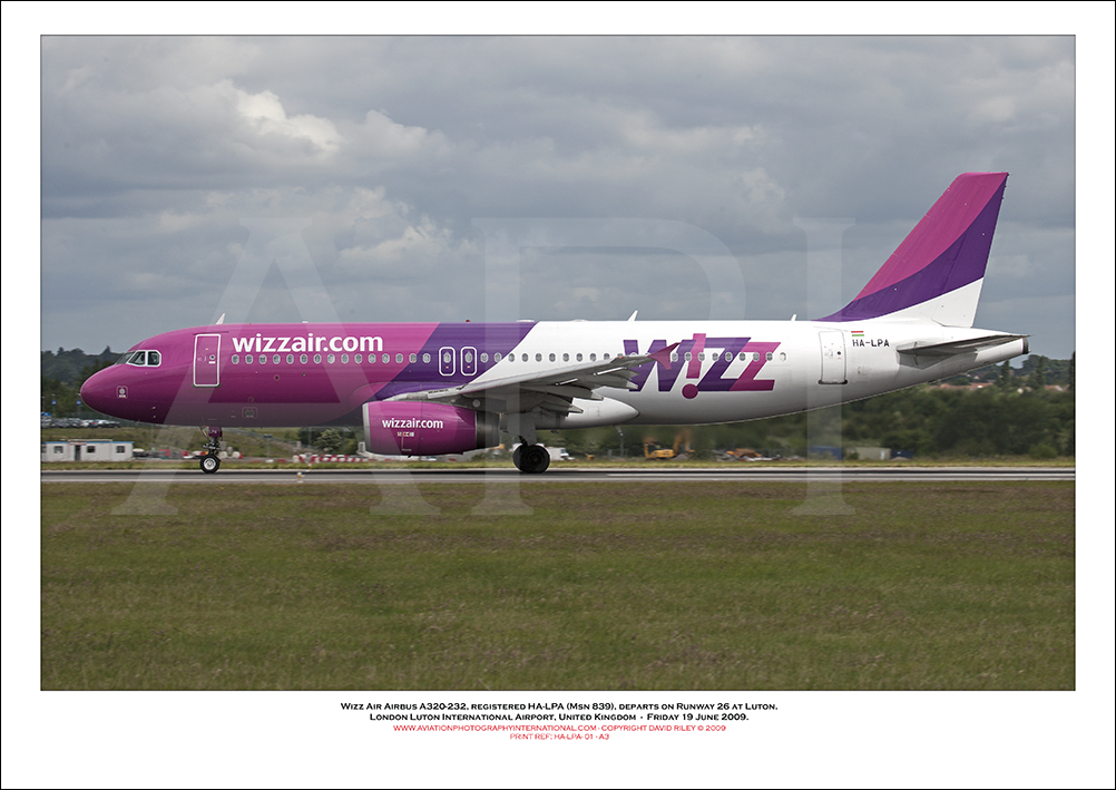 HA-LPA - Wizz Air Airbus A320-232 (Msn 839) - 01