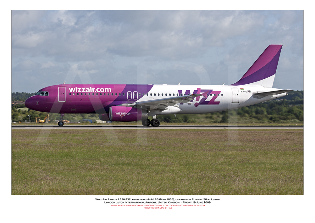 HA-LPB - Wizz Air Airbus A320-232 (Msn 1635) - 01