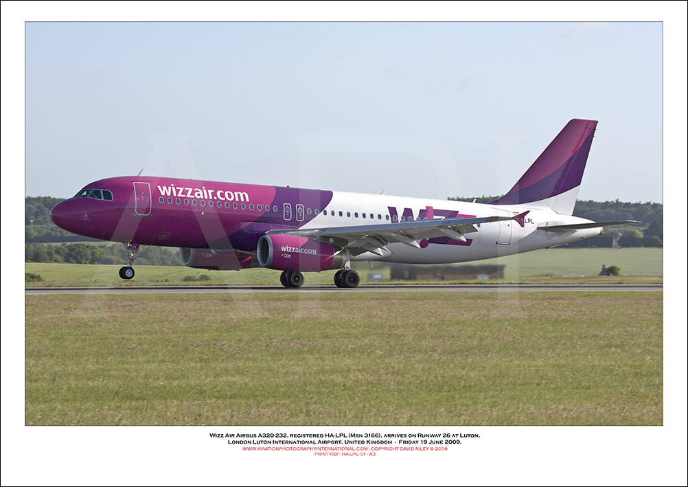 HA-LPL - Wizz Air Airbus A320-232 (Msn 3166) - 01
