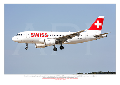 HB-IPT - Swiss International Air Lines Airbus A319-112  (Msn 727) - 03