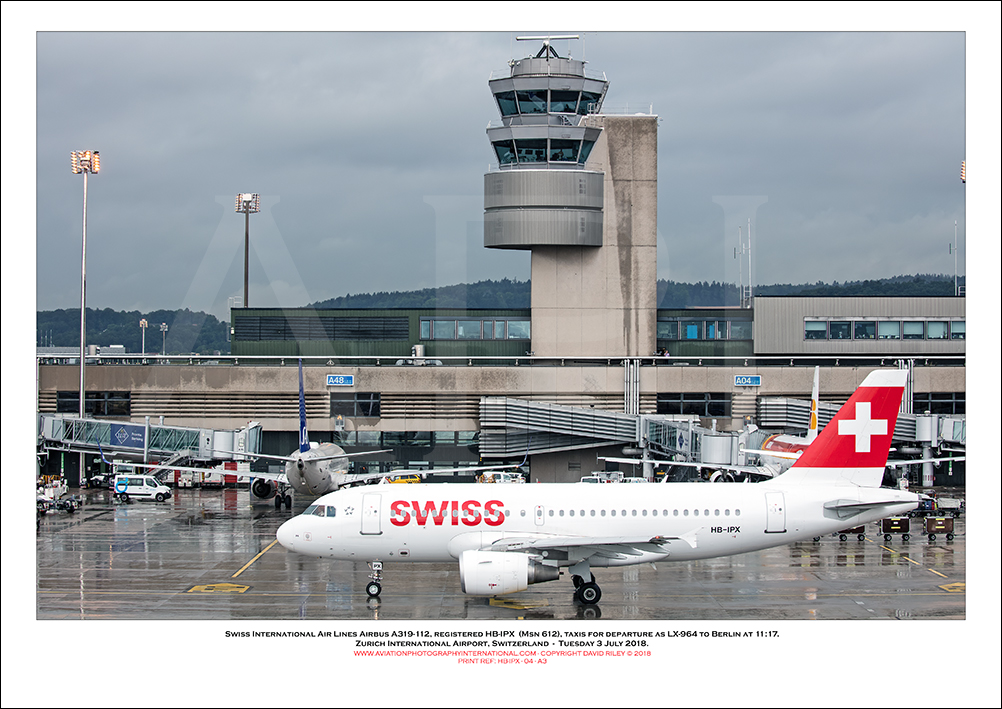 HB-IPX - Swiss International Air Lines Airbus A319-112  (Msn 612) - 04