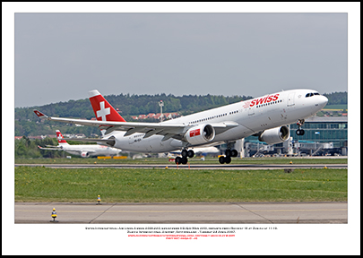 HB-IQA - Swiss International Air Lines Airbus A330-223  (Msn 229) - 01