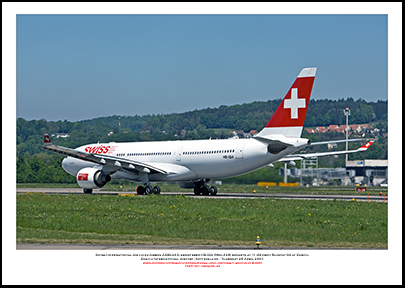 HB-IQA - Swiss International Air Lines Airbus A330-223  (Msn 229) - 03