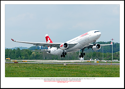 HB-IQI - Swiss International Air Lines Airbus A330-223  (Msn 366) - 01
