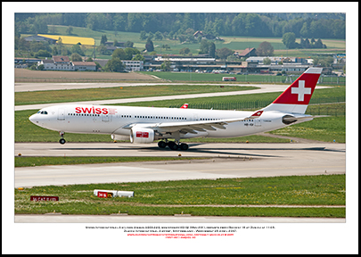 HB-IQI - Swiss International Air Lines Airbus A330-223  (Msn 366) - 02