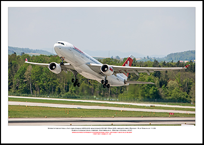 HB-IQO - Swiss International Air Lines Airbus A330-223  (Msn 366) - 01