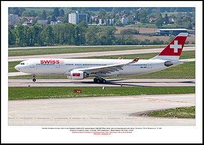 HB-IQR - Swiss International Air Lines Airbus A330-223  (Msn 324) - 03
