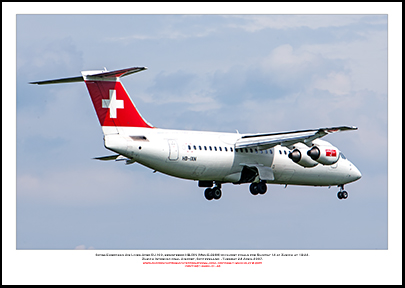 HB-IXN - Swiss European Air Lines Avro RJ100 (Msn E3379) - 01